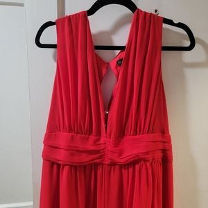 Red jumpsuit